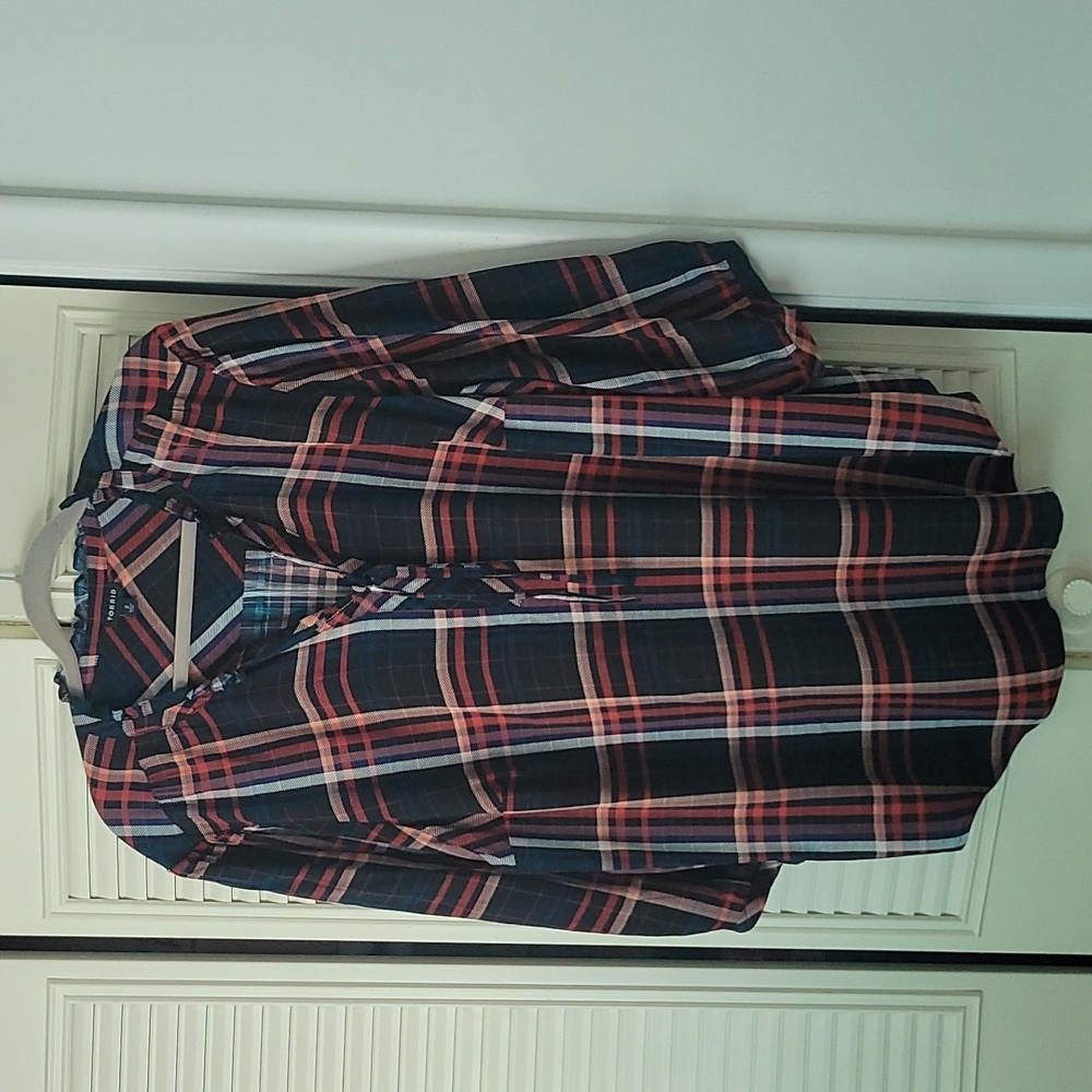 Torrid Plaid Shirt